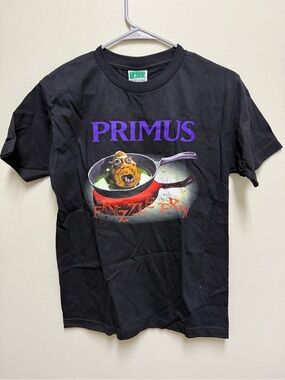 Primus Frizzle Fry Black Graphic Tee - Band Shirt